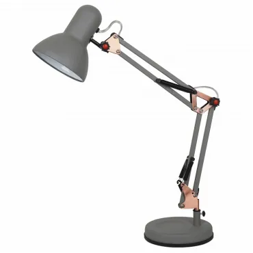 Настольная лампа офисная Arte Lamp Junior A1330LT-1GY Цвет арматуры серый Цвет плафонов серый