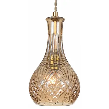 Подвесной светильник Favourite Bottle 1863-1P Цвет плафонов кремовый Цвет арматуры золото от ImperiumLoft