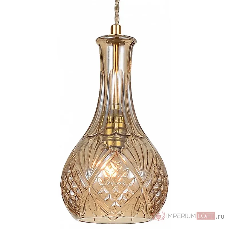 Подвесной светильник Favourite Bottle 1863-1P Цвет плафонов кремовый Цвет арматуры золото от ImperiumLoft