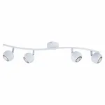 Спот Arte Lamp Piatto A6251PL-4WH Цвет арматуры белый Цвет плафонов белый от ImperiumLoft