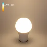 Лампа светодиодная Elektrostandard BLE2743 E27 20Вт 4200K a052539 Цвет арматуры никель Цвет плафонов никель
