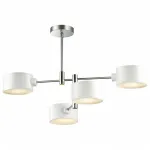 Люстра на штанге Lumion Ashley 3742/4C Цвет плафонов белый Цвет арматуры хром от ImperiumLoft