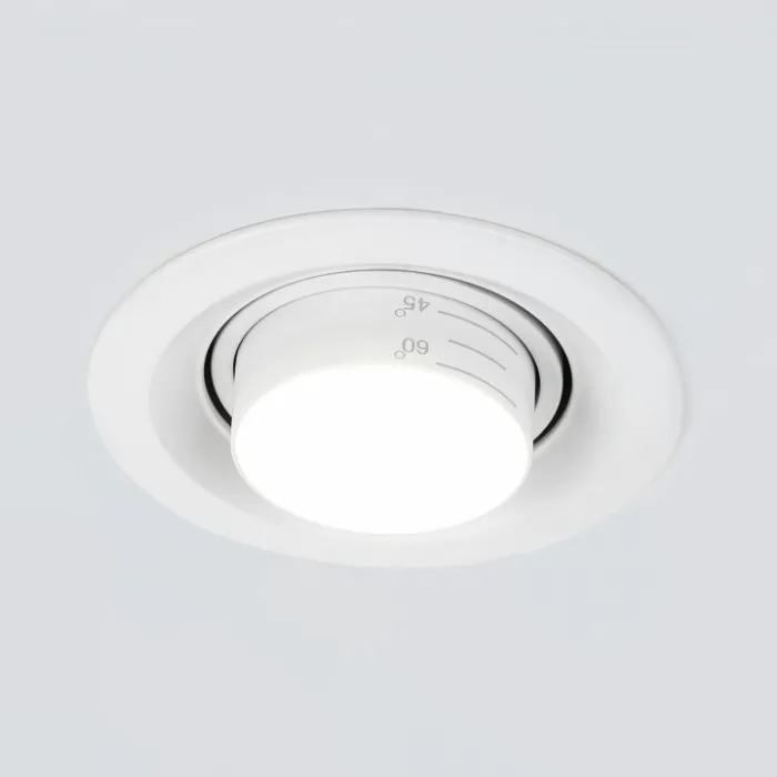 Встраиваемый светильник на штанге Elektrostandard 9919 LED a052459 Цвет арматуры белый Цвет плафонов белый от ImperiumLoft