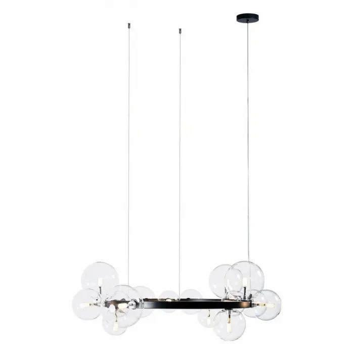 Подвесной светильник Loft it Molecule 10023/850 Цвет арматуры черный Цвет плафонов прозрачный от ImperiumLoft