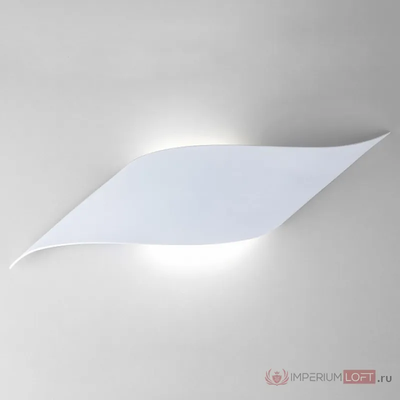 Накладной светильник Eurosvet Elegant 40130/1 LED белый Цвет арматуры белый Цвет плафонов белый от ImperiumLoft