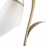 Настольная лампа декоративная MW-Light Восторг 19 242037301 Цвет плафонов белый Цвет арматуры латунь от ImperiumLoft
