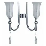 Бра Newport 4800 4802/A chrome Цвет арматуры золото Цвет плафонов белый от ImperiumLoft
