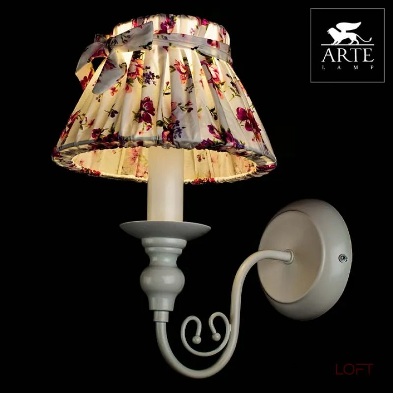 Бра Arte Lamp Bambina A7020AP-1WH Цвет арматуры белый Цвет плафонов белый