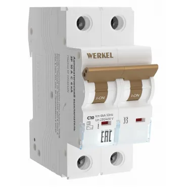 Автоматический выключатель 2P Werkel Автоматические выключатели W902P106