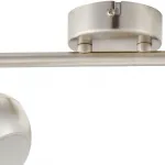 Спот TopLight Doreen TL1241Y-02SN Цвет арматуры никель Цвет плафонов никель