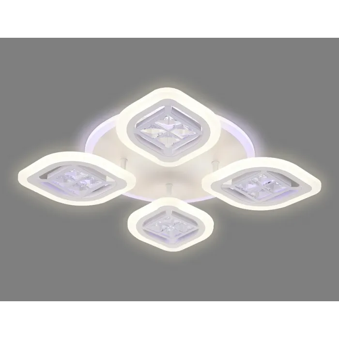 Накладной светильник Ambrella Ice 3 FA280 Цвет плафонов белый Цвет арматуры белый от ImperiumLoft