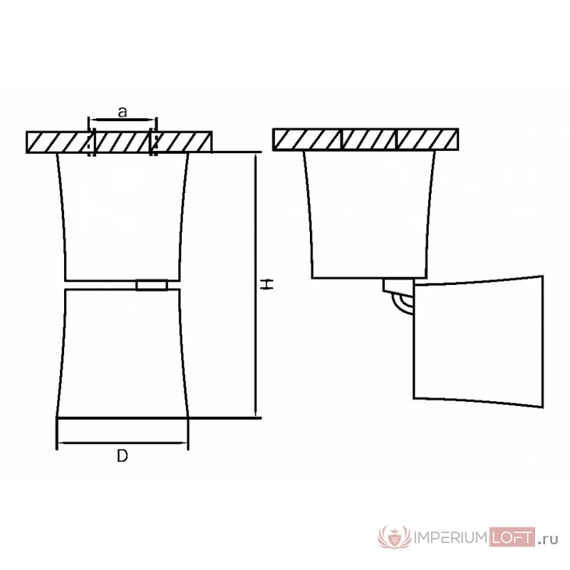 Накладной светильник Lightstar Rotonda 214456 Цвет арматуры белый от ImperiumLoft