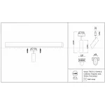 Светильник на штанге Maytoni Track lamps TR019-2-10W4K-B Цвет арматуры черный Цвет плафонов черный