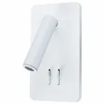 Бра Arte Lamp Electra A8233AP-1WH Цвет плафонов белый Цвет арматуры белый