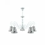Подвесная люстра Lamp4You Classic 5 E3-05-WM-LMP-O-8 Цвет плафонов белый от ImperiumLoft