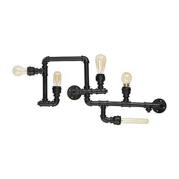 Накладной светильник Ideal Lux Plumber PLUMBER PL5 NERO от ImperiumLoft