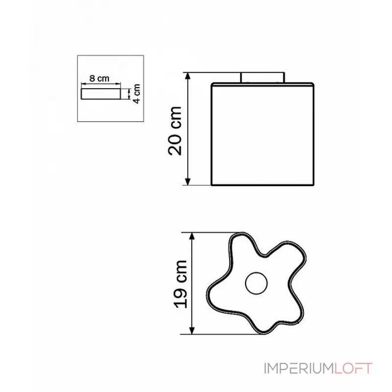 Накладной светильник Lightstar Nubi 802010 Цвет арматуры хром Накладной светильник Lightstar Nubi 802010 Цвет арматуры хром