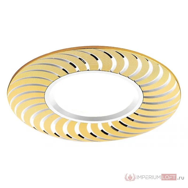 Встраиваемый светильник Ambrella Classic A720 A720 G/AL Цвет арматуры золото Цвет плафонов никель от ImperiumLoft