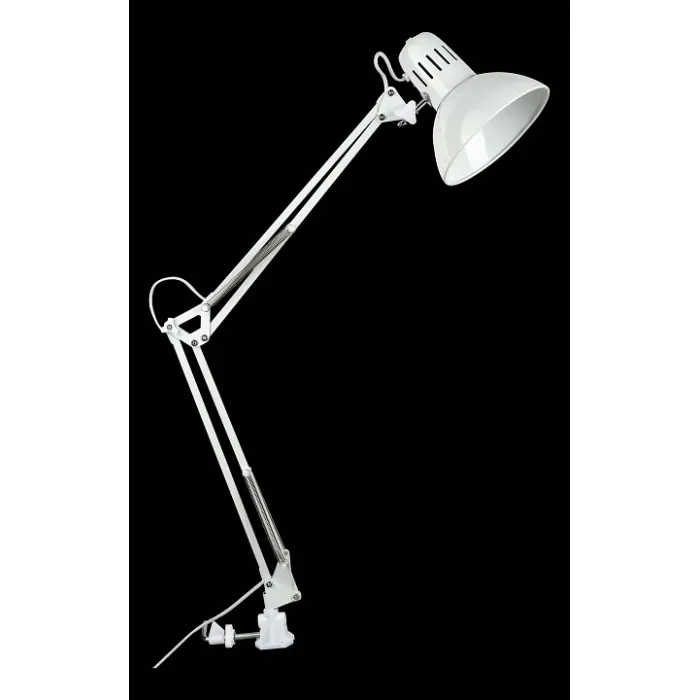 Настольная лампа офисная Arte Lamp Senior A6068LT-1WH Цвет арматуры белый Цвет плафонов белый от ImperiumLoft