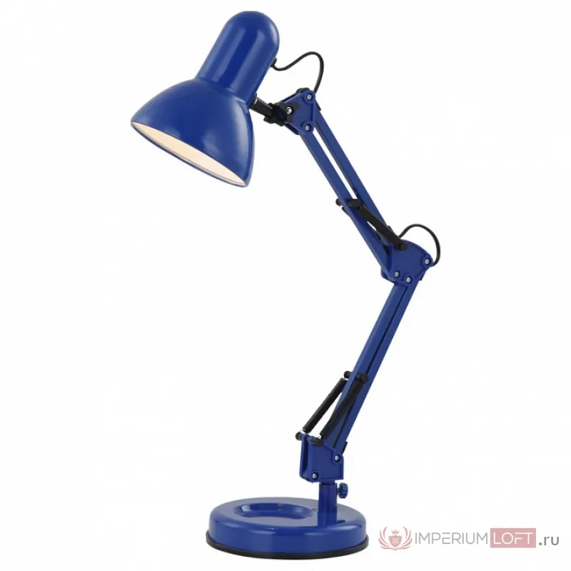 Настольная лампа офисная Globo Famous 24883 Цвет плафонов синий Цвет арматуры синий от ImperiumLoft
