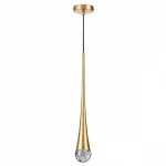 Подвесной светильник Odeon Light Gota 4278/1 Цвет плафонов прозрачный Цвет арматуры золото от ImperiumLoft