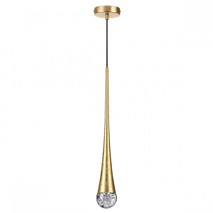 Подвесной светильник Odeon Light Gota 4278/1 Цвет плафонов прозрачный Цвет арматуры золото от ImperiumLoft