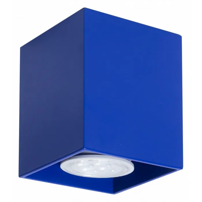 Накладной светильник TopDecor Tubo 8 SQ Tubo8 SQ P1 19 Цвет арматуры синий от ImperiumLoft