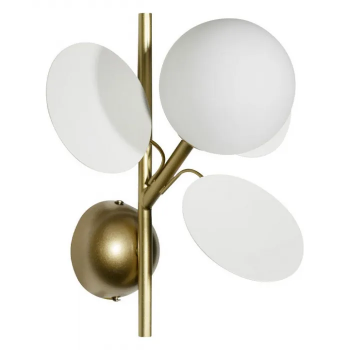 Бра Loft it Matisse 10008/1W white Цвет арматуры золото Цвет плафонов белый от ImperiumLoft