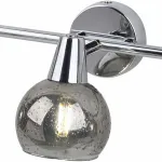 Спот Rivoli Gocce W3 CR Б0038123 Цвет арматуры хром Цвет плафонов серый