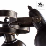 Люстра на штанге Arte Lamp Martin A5216PL-5BR Цвет арматуры коричневый Цвет плафонов коричневый от ImperiumLoft