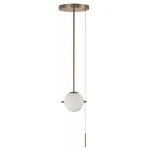 Светильник на штанге Loft it Signal 10029PS Gold Цвет арматуры золото Цвет плафонов белый от ImperiumLoft