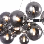 Подвесная люстра Maytoni Dallas MOD548PL-25CH Цвет арматуры хром Цвет плафонов серый от ImperiumLoft