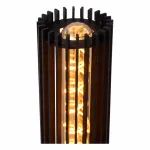 Настольная лампа декоративная Lucide Lionel 73506/01/30 Цвет арматуры черный Цвет плафонов черный от ImperiumLoft