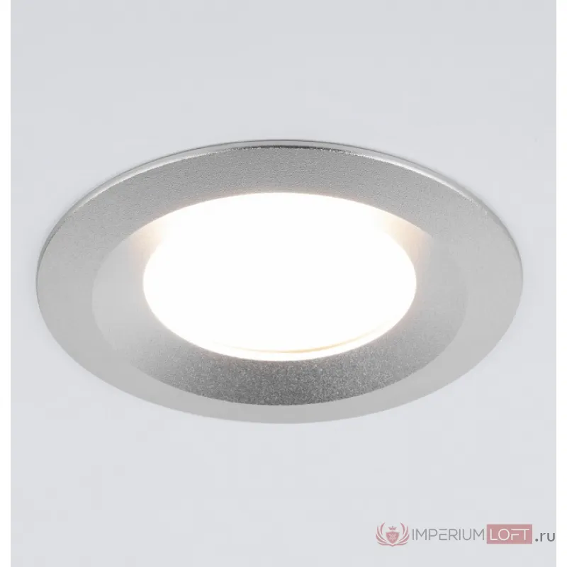 Встраиваемый светильник Elektrostandard 110 a053334 Цвет арматуры серебро от ImperiumLoft