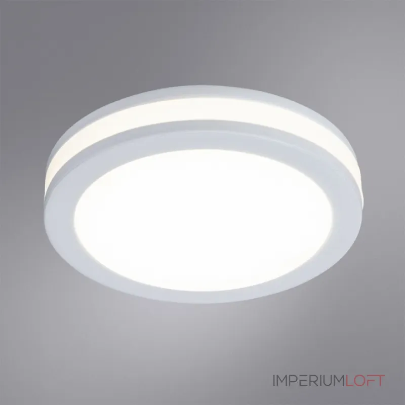 Встраиваемый светильник Arte Lamp Tabit A8430PL-1WH Цвет арматуры Белый Цвет плафонов Белый Встраиваемый светильник Arte Lamp Tabit A8430PL-1WH Цвет арматуры Белый Цвет плафонов Белый