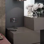 Выключатель сенсорый одноклавишный с подсветкой и функцией Wi-Fi, без рамки Werkel черный W4510608 от ImperiumLoft