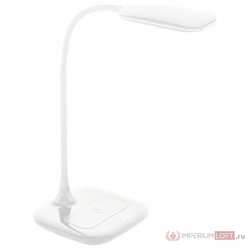 Настольная лампа офисная Eglo Masserie 98247 Цвет арматуры белый Цвет плафонов белый от ImperiumLoft