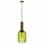 Подвесной светильник Loft it Iris 2072-A+BR Цвет арматуры медь Цвет плафонов зеленый от ImperiumLoft