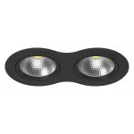 Встраиваемый светильник Lightstar Intero 111 i9270707 Цвет арматуры черный