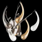 Бра Lightstar Manica 794634 Цвет арматуры хром Цвет плафонов янтарный от ImperiumLoft