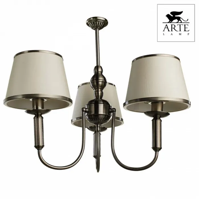 Подвесная люстра Arte Lamp Alice A3579LM-3AB Цвет арматуры бронза Цвет плафонов бронза от ImperiumLoft