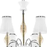 Подвесная люстра Lightstar Escica 806080 Цвет арматуры янтарный Цвет плафонов янтарный от ImperiumLoft