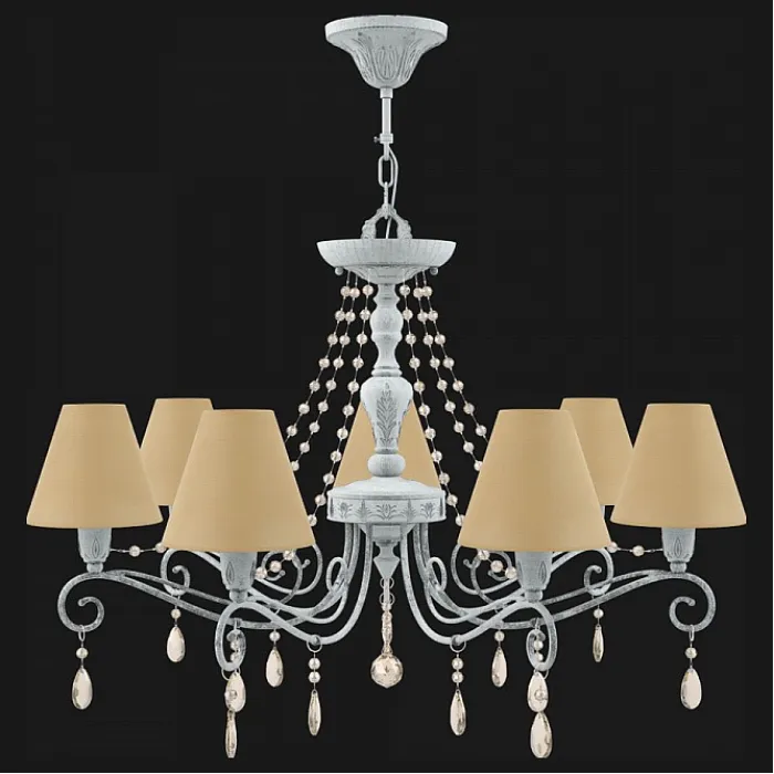 Подвесная люстра Lamp4You Provence 24 E4-07-G-LMP-O-23-CRL-E4-07-CH-UP Цвет плафонов желтый от ImperiumLoft
