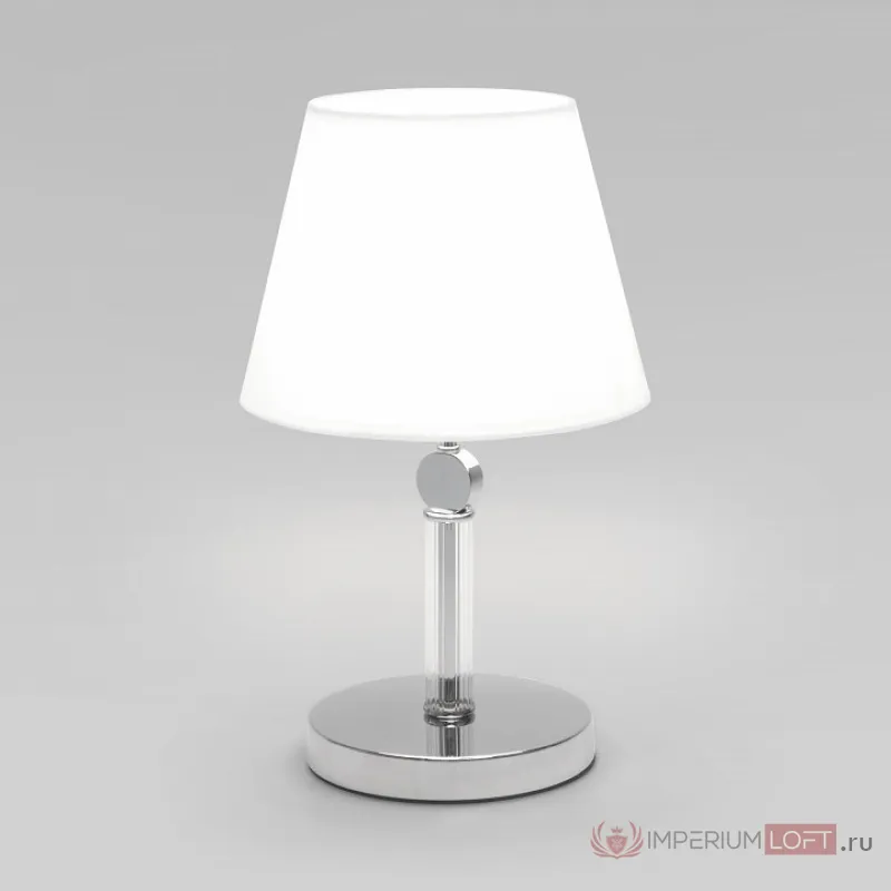 Настольная лампа декоративная Eurosvet Conso 01145/1 хром от ImperiumLoft