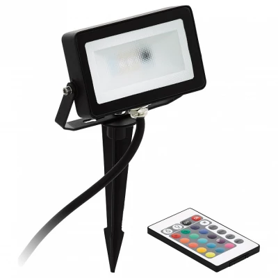 Наземный низкий светильник Eglo Faedo 4 98185 Цвет арматуры черный Цвет плафонов прозрачный