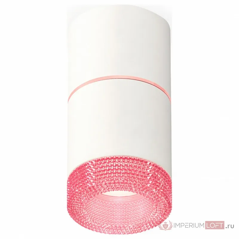 Накладной светильник Ambrella Techno 161 XS7401222 Цвет плафонов розовый от ImperiumLoft