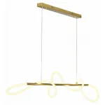 Подвесной светильник Lussole Loft River LSP-8365 Цвет плафонов белый Цвет арматуры золото от ImperiumLoft
