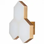 Накладной светильник Lightstar Favo LED 750633 Цвет арматуры золото от ImperiumLoft