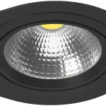 Встраиваемый светильник Lightstar Intero 111 i9270707 Цвет арматуры черный