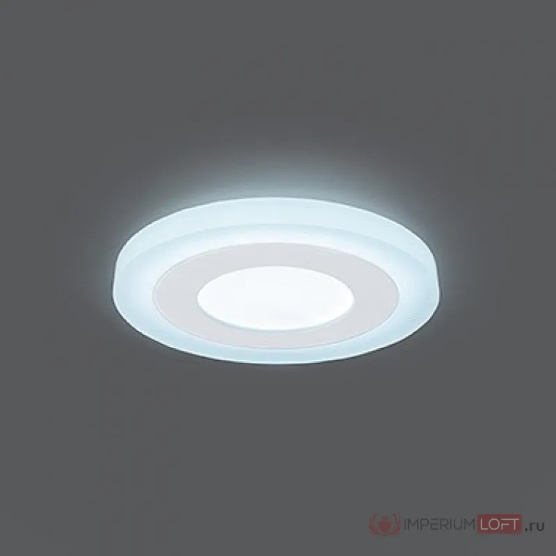 Встраиваемый светильник Gauss Backlight BL115 Цвет плафонов белый Цвет арматуры белый от ImperiumLoft